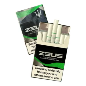 บุหรี่นอก Zeus เขียว Menthol