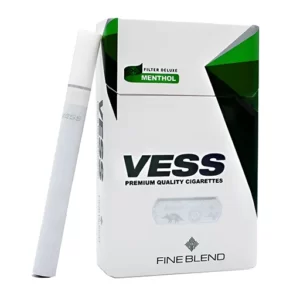 บุหรี่นอก VESS เขียว (ซองแข็ง)